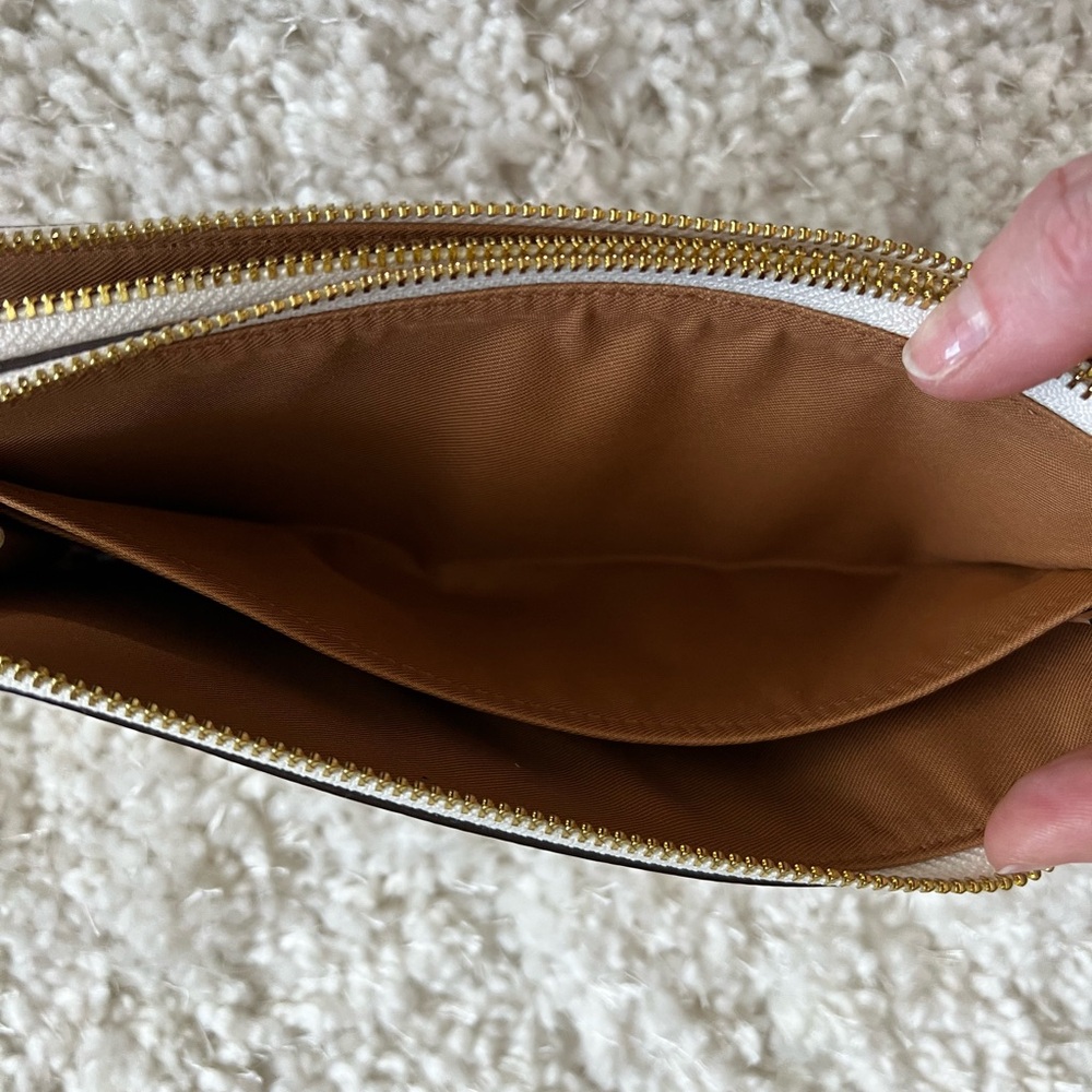 Coach large double corner zip wristlet wallet - Picture 7 of 16